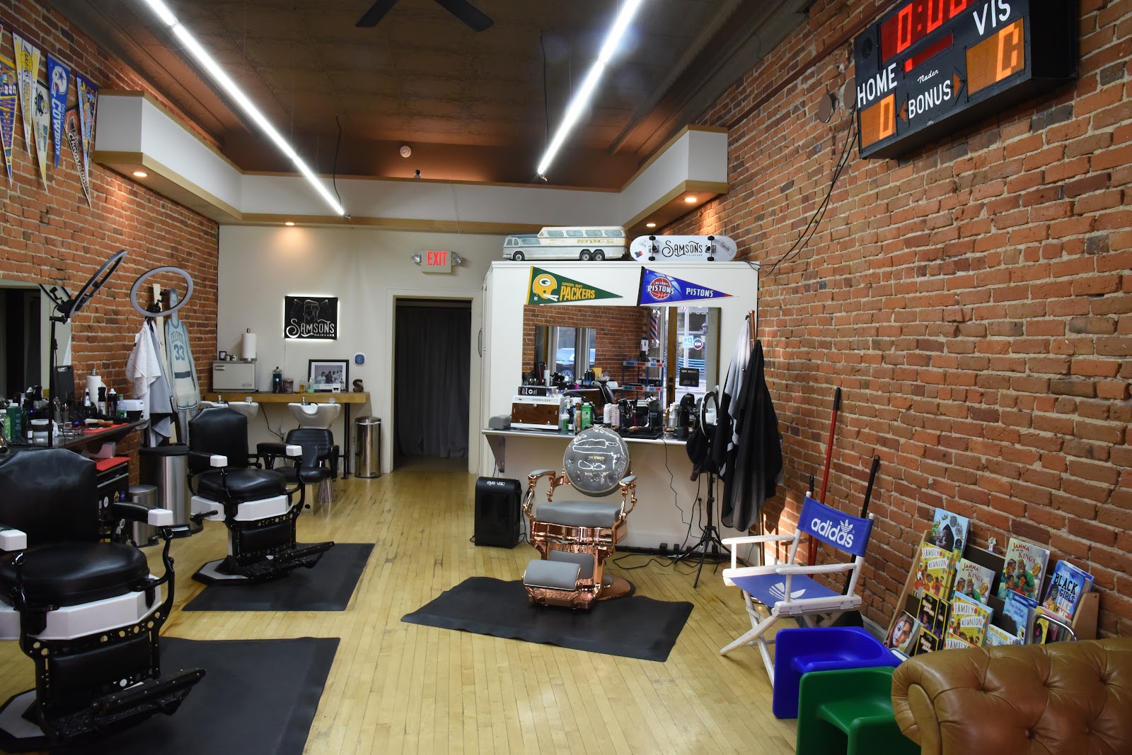 Samson’s Barbershop in Kalamazoo