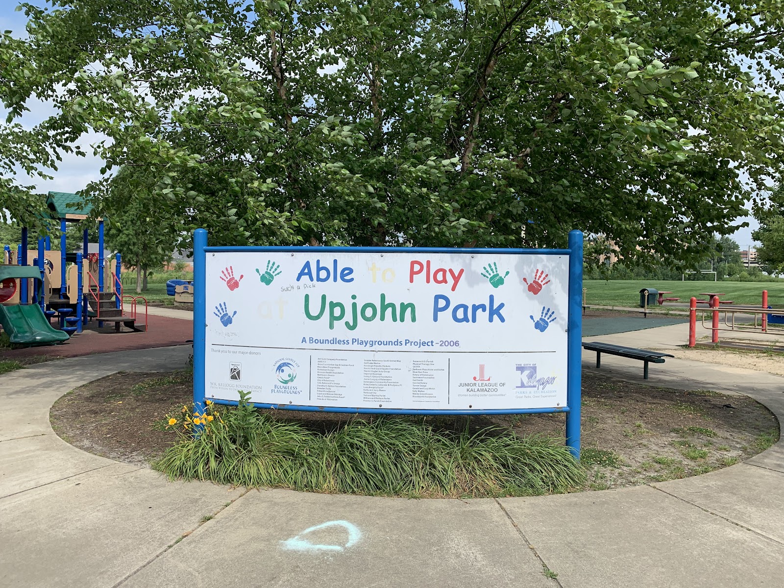 Upjohn Playground/Park in Kalamazoo