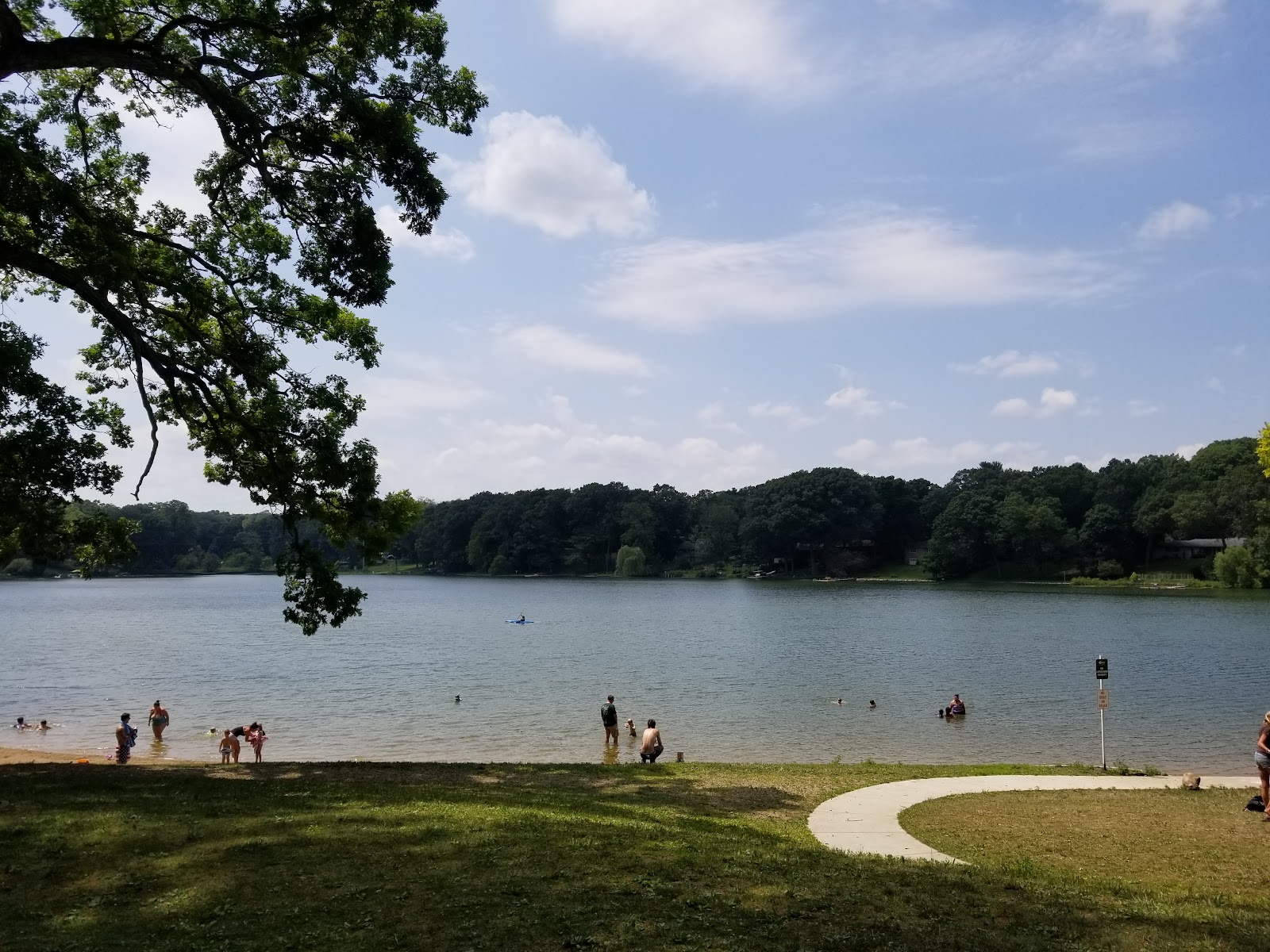 Woods Lake Park in Kalamazoo